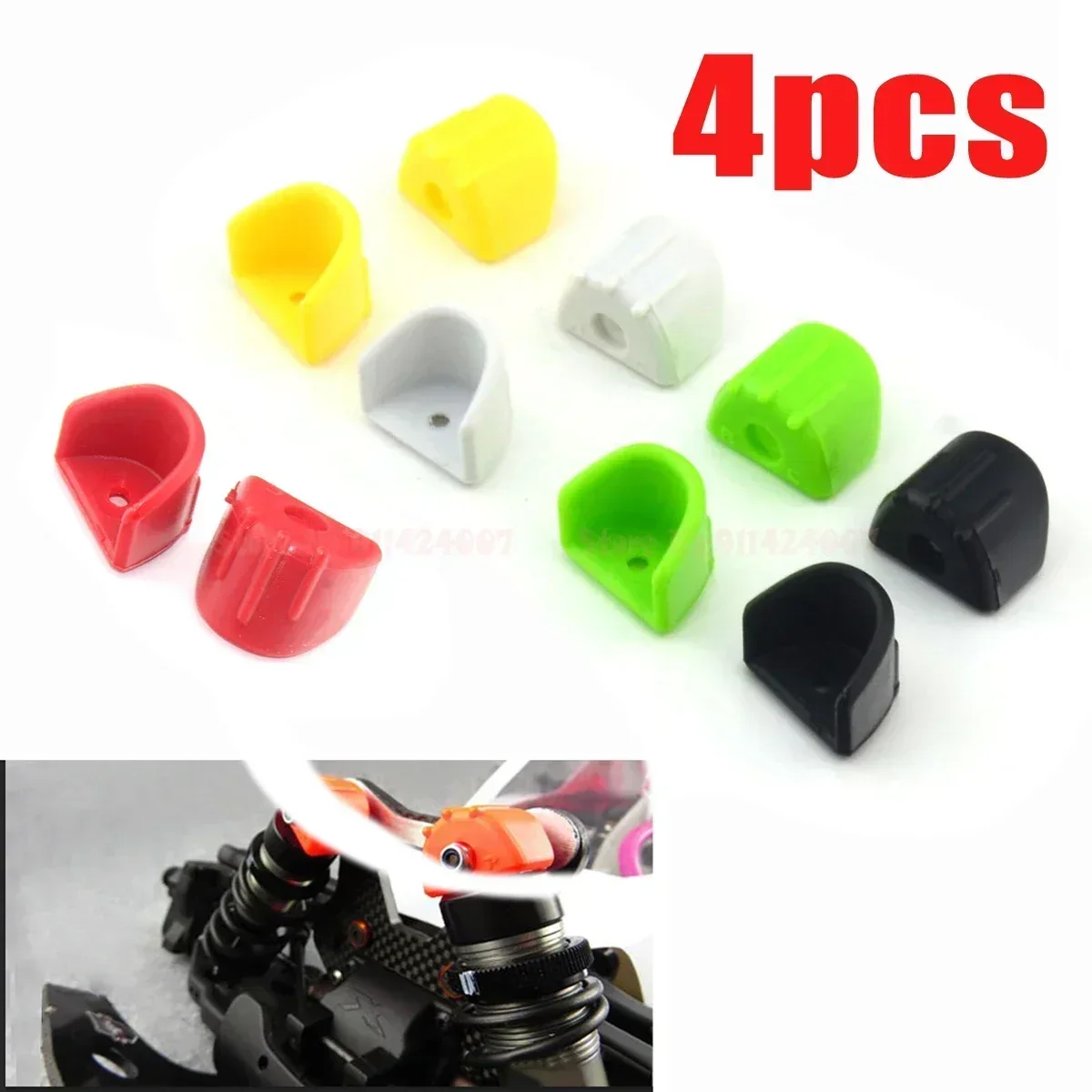 Rc Hobby Trucks - 4 Buah Penutup Rangka Hidrolik &