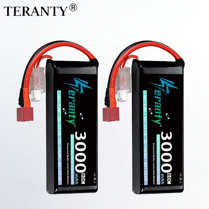 Rc Hobby Trucks - TERANTY 2S 3000mAh Baterai Lipo 7.4V