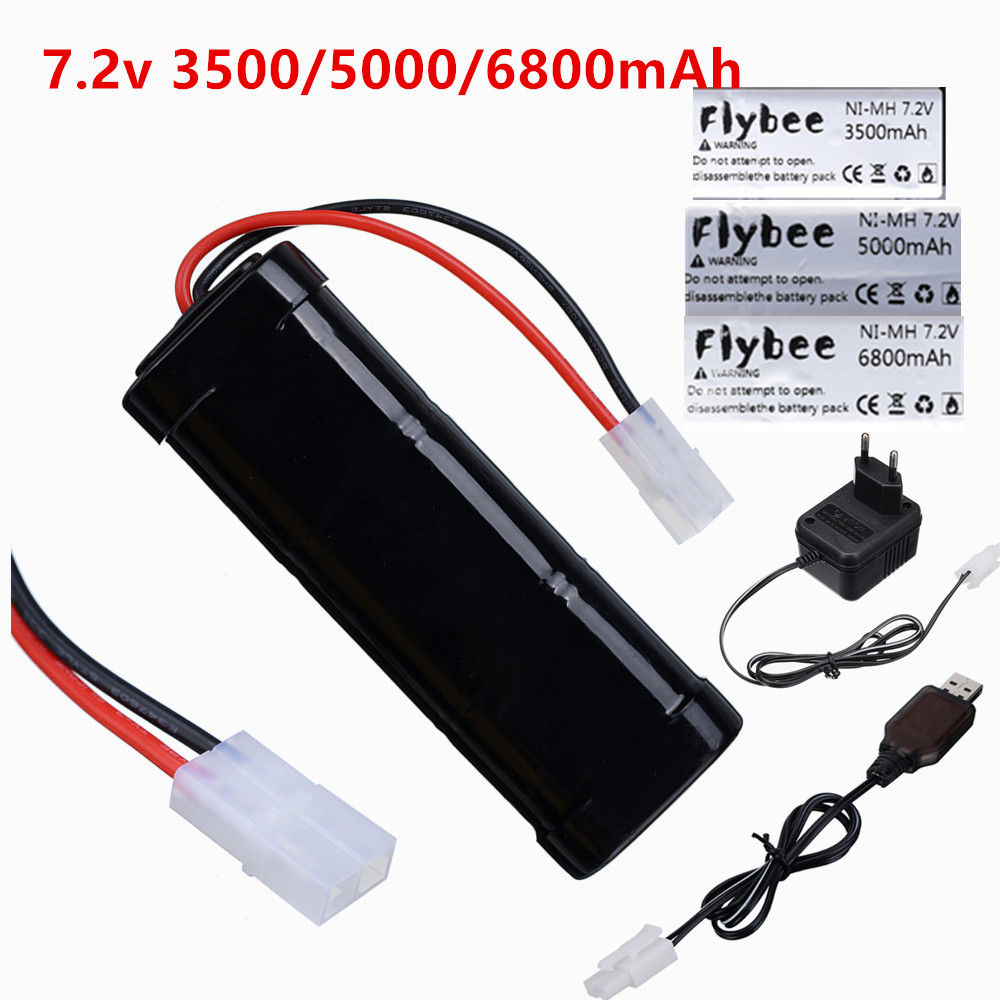 Rc Hobby Trucks - Baterai 7.2V Baru 5000/6800MAh Paket Baterai