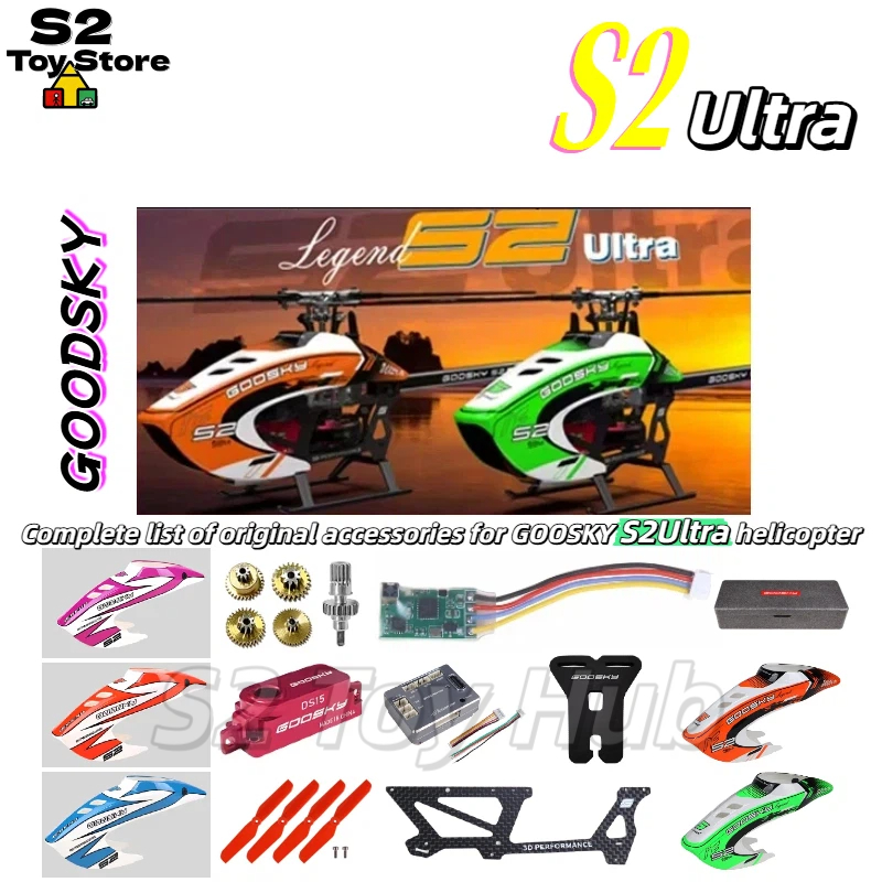Rc Hobby Youtube - Suku Cadang Helikopter RC GOOSKY S2