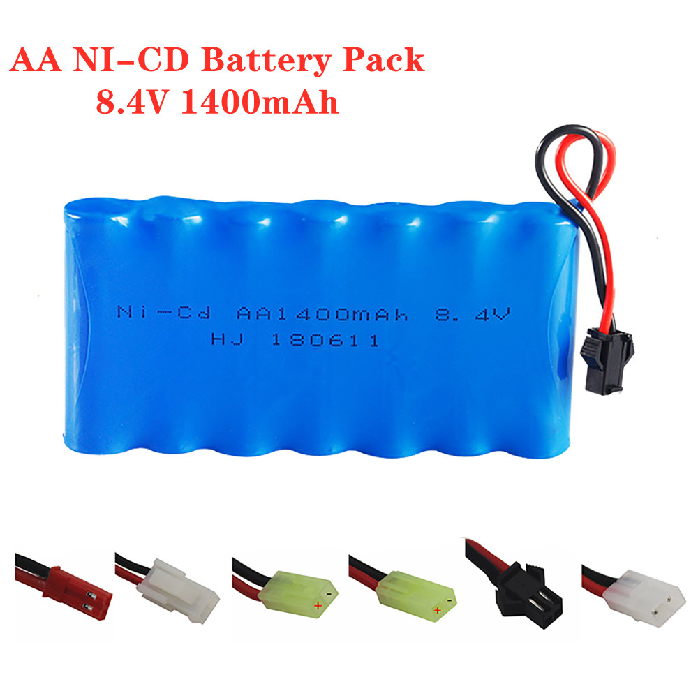 Rc Hobby Truck - Paket Baterai Isi Ulang 8.4V 1400Mah