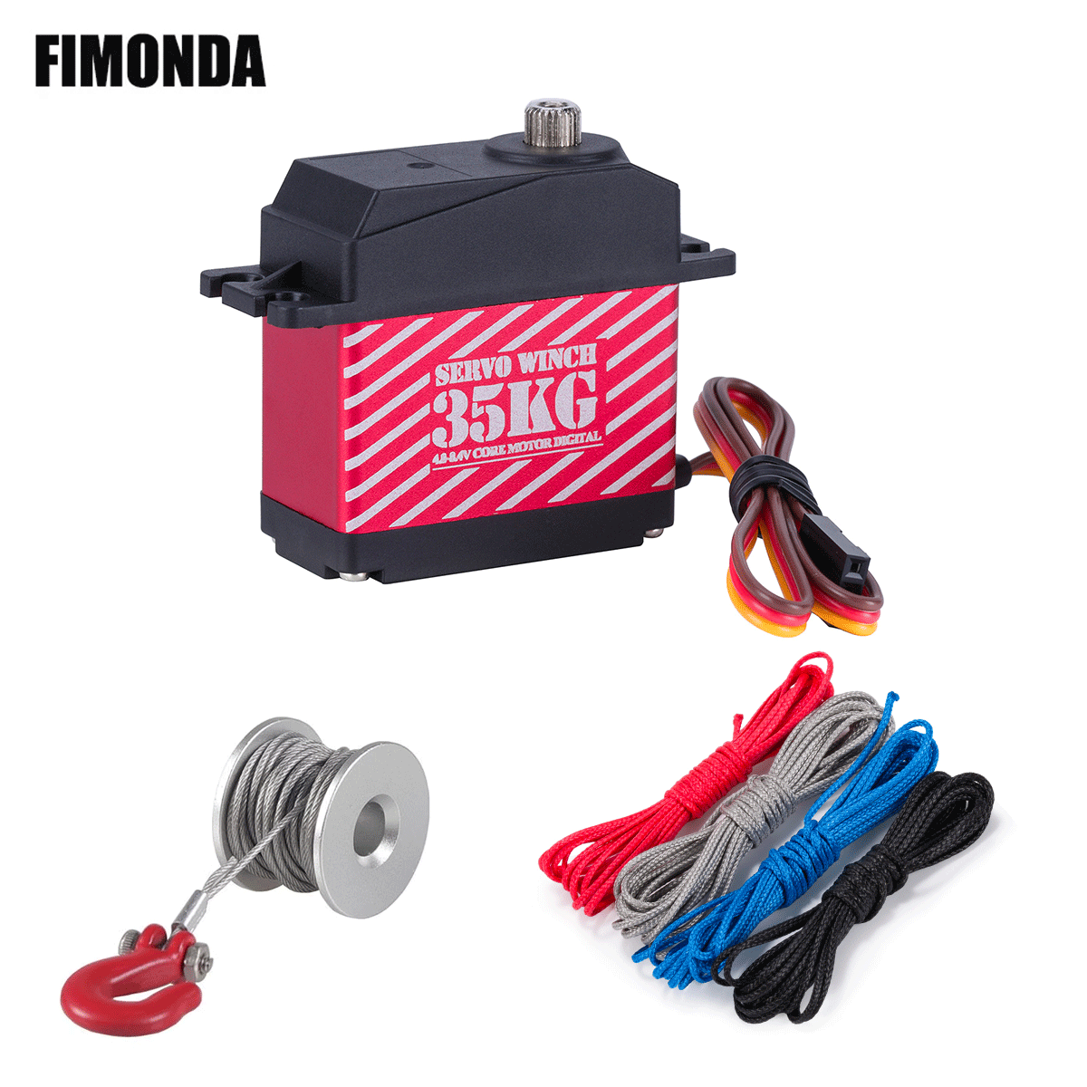 Rc Tire Foam Insert - 35KG Digital Servo 360 ° torsi