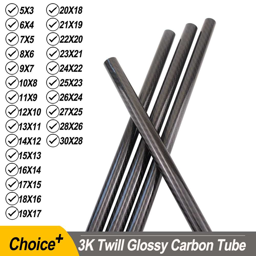 Rc Hobby Youtube - 2Pcs 3k Full Carbon Fiber tabung