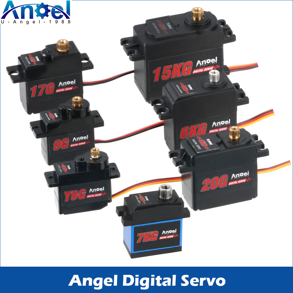 Servo Metal Gear - UAngel 9g 17g 20g 6kg 7kg