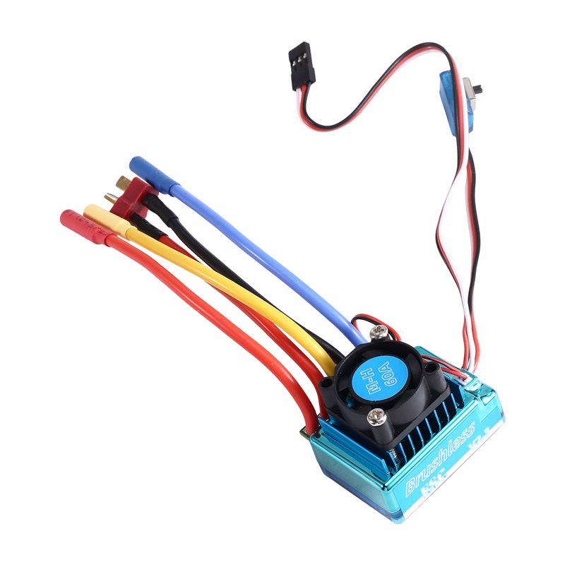 Rc Hobby Motors - MACH-60A Pengendali Kecepatan ESC Tanpa Sikat