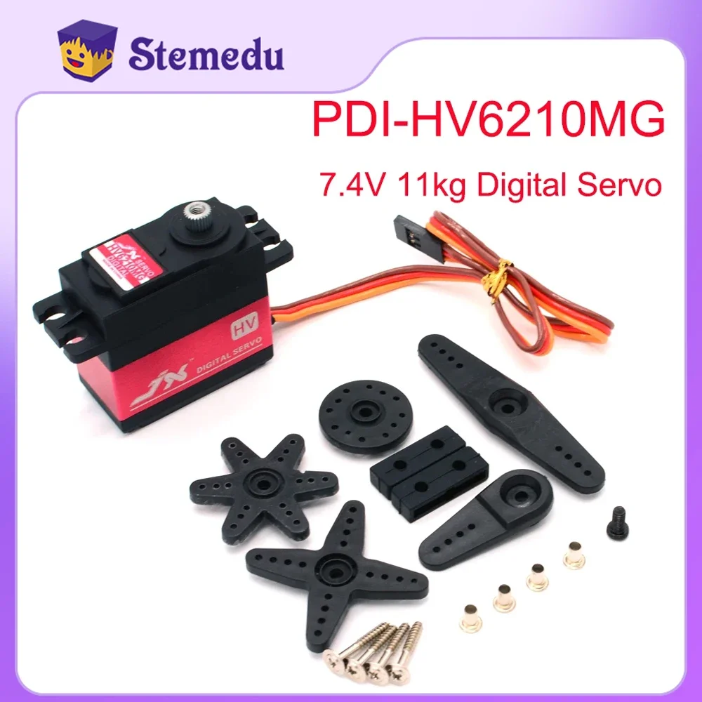Servo Metal Gear - JX Servo PDI-HV6210MG 11Kg Torsi Besar