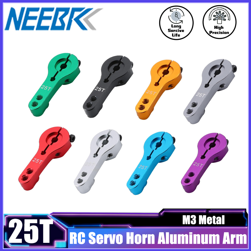 Rc Hobby Boat - NEEBRC 25T RC Servo Horn Aluminium