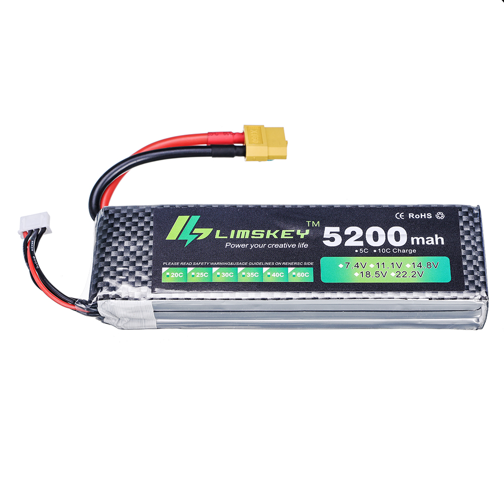 Baterai Limskey Power 7.4V 520 - Rc Hobby Boat ulasan dan harga