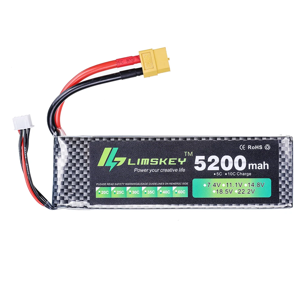 Baterai Limskey Power 7.4V 520 - Rc Hobby Boat ulasan dan harga