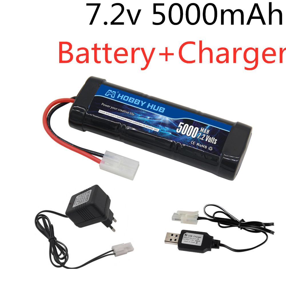 7.2V 5000 MAh Ni-mh Battery Pa - Rc Hobby Boat ulasan dan harga