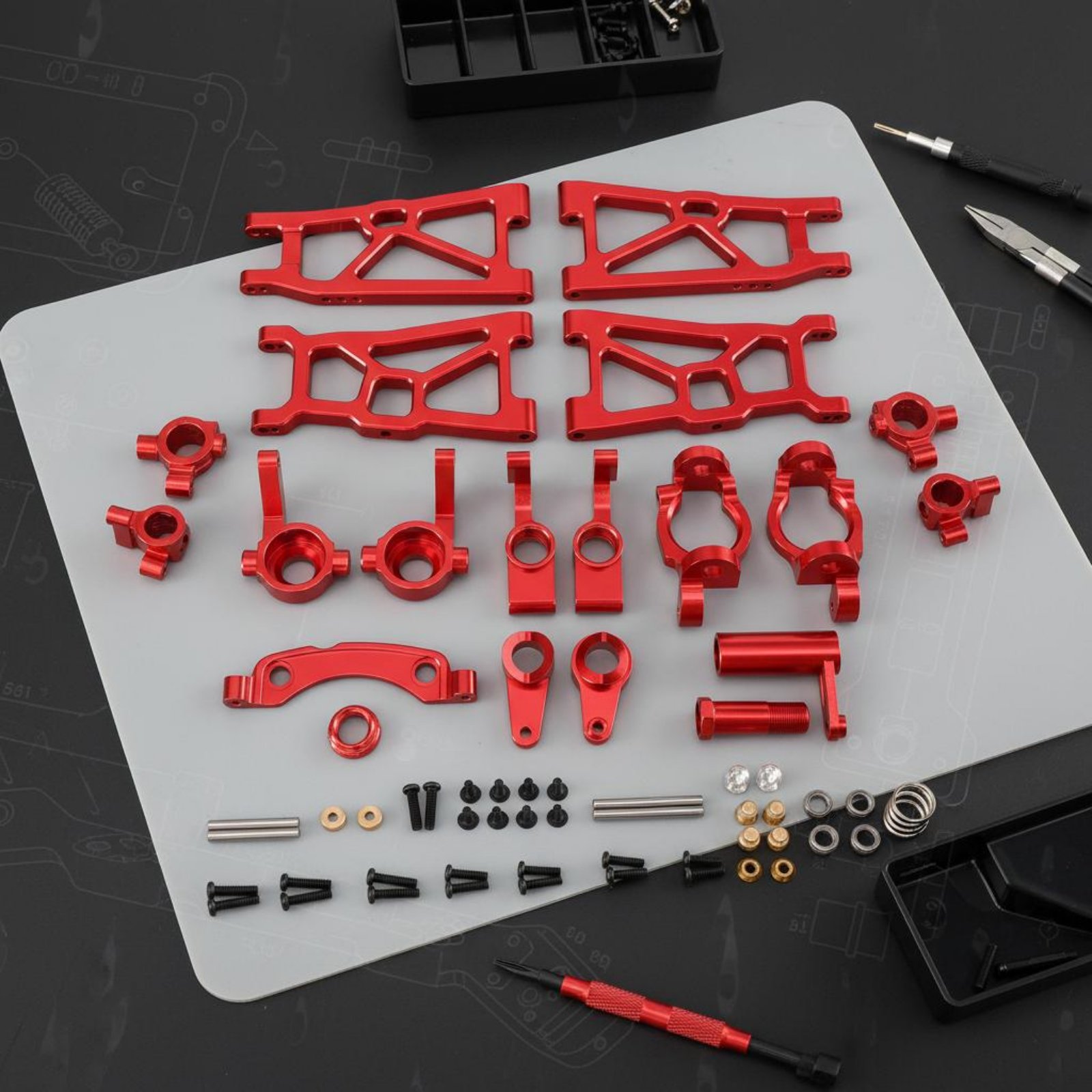 6 Buah Set Suku Cadang Mobil R - Shock Absorber Rc ulasan dan harga