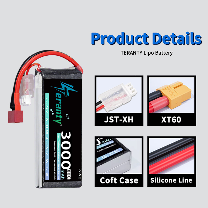 TERANTY 2S 3000mAh Baterai Lip - Rc Hobby Trucks ulasan dan harga
