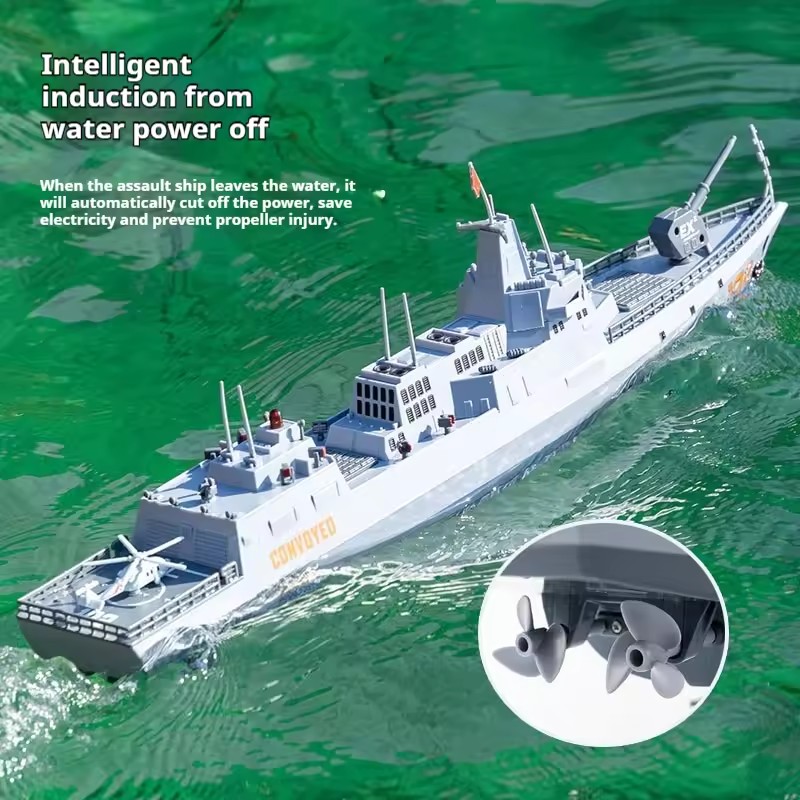 RC Destroyer Kecepatan Tinggi  - Rc Hobby Boat ulasan dan harga