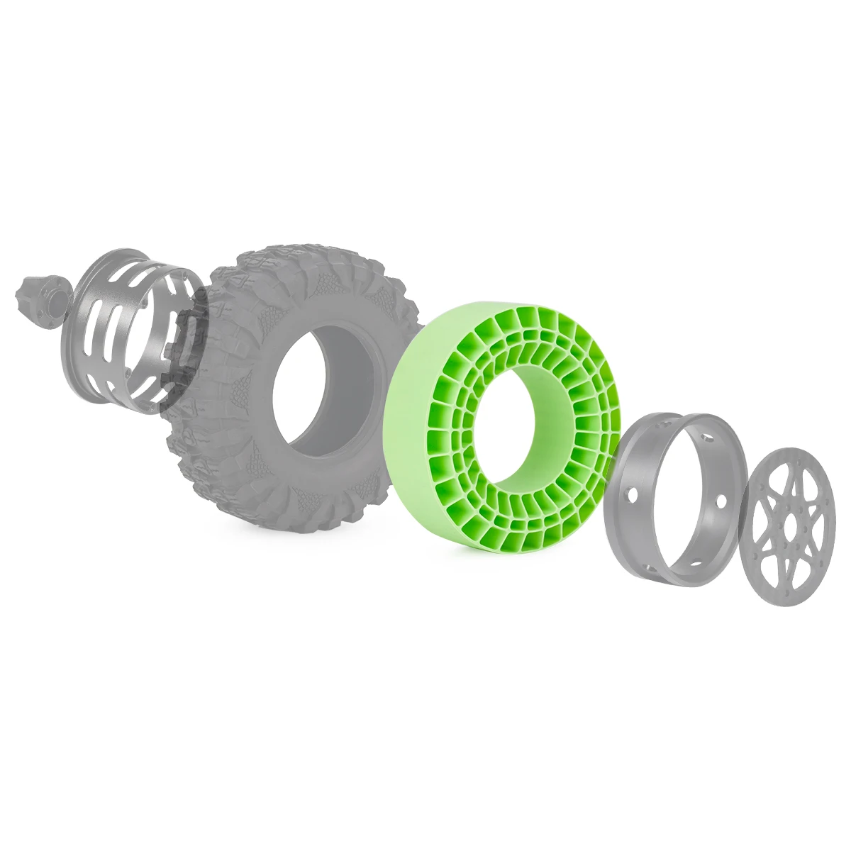 RC Crawler Ban Silica Gel Inse - Rc Tire Foam Insert ulasan dan harga