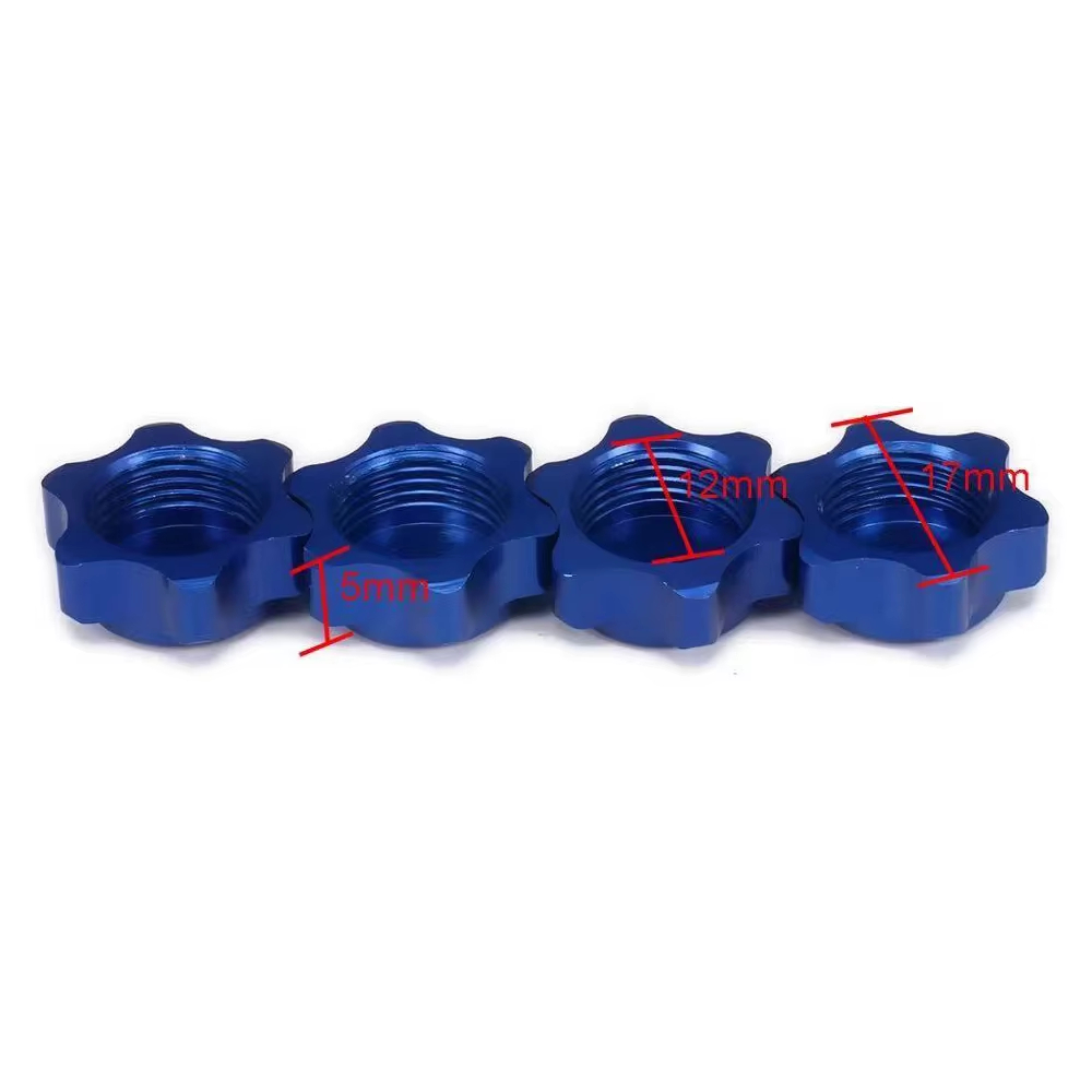 Mur baut roda aluminium 17mm d - Rc Hobby Trucks ulasan dan harga