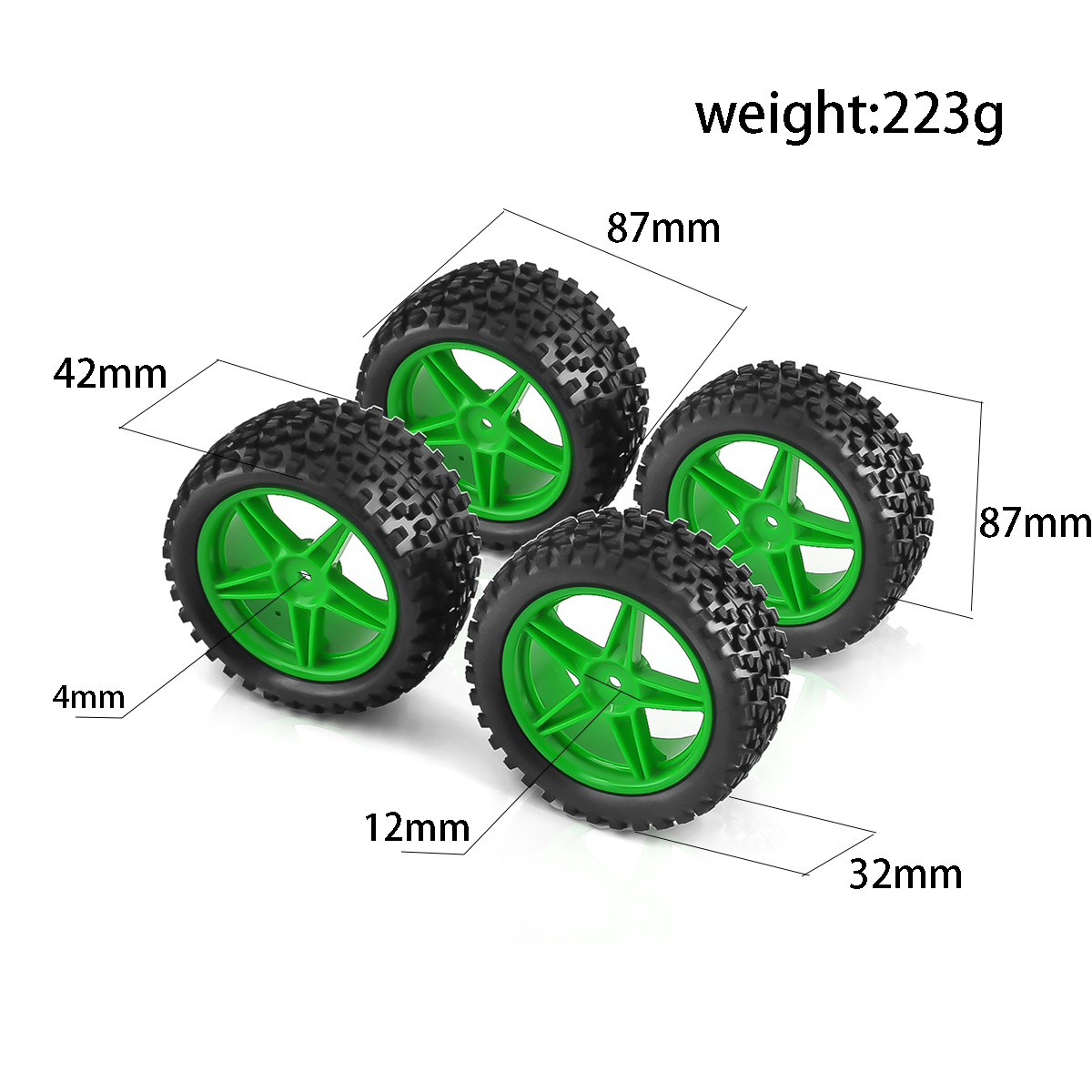 Ban dan Velg RC Off Road 1/10, - Rc Tire Foam Insert ulasan dan harga