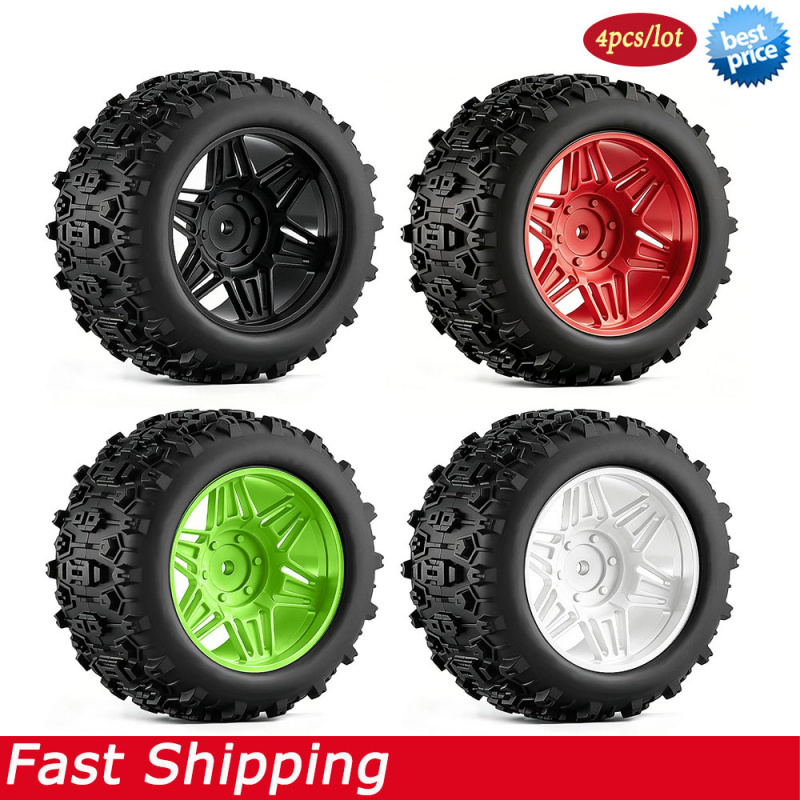 4 Buah Ban Roda Truk Monster R - Rc Hobby Truck ulasan dan harga