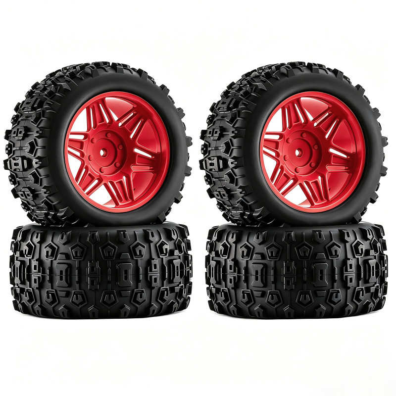 4 Buah Ban Roda Truk Monster R - Rc Hobby Truck ulasan dan harga