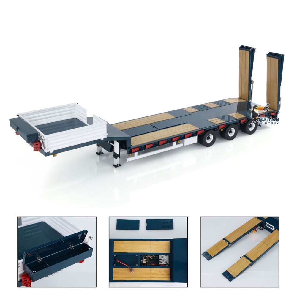 LESU 1/14 RC Trailer Logam den - Rc Hobby Truck ulasan dan harga