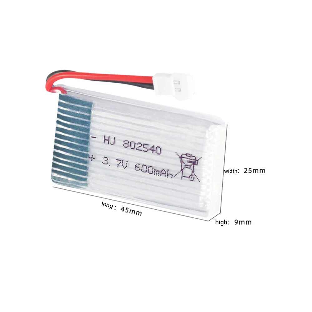 Baterai Li-po 600mAh 3.7V Baru - Rc Hobby Brand ulasan dan harga