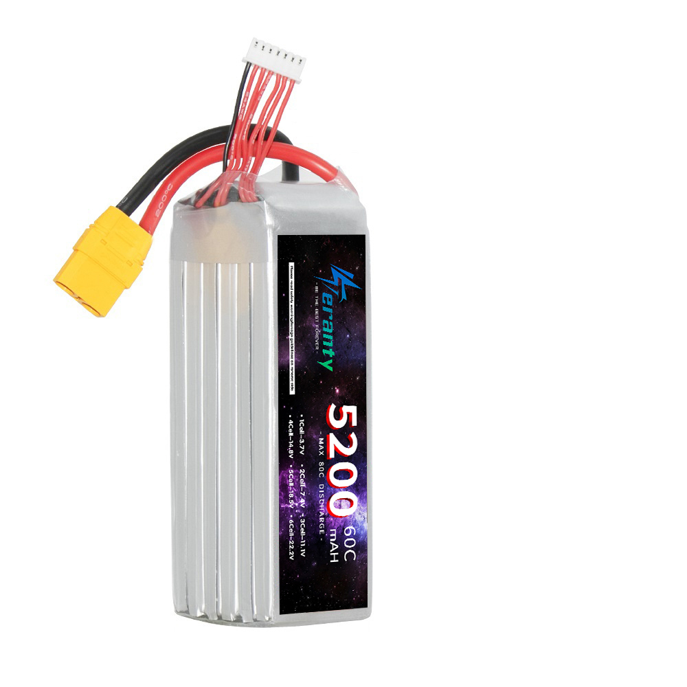 TERANTY 6S 5200mAh Lipo batera - Rc Hobby Boat ulasan dan harga