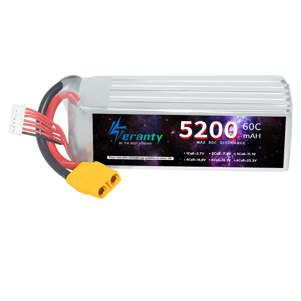 TERANTY 6S 5200mAh Lipo batera - Rc Hobby Boat ulasan dan harga