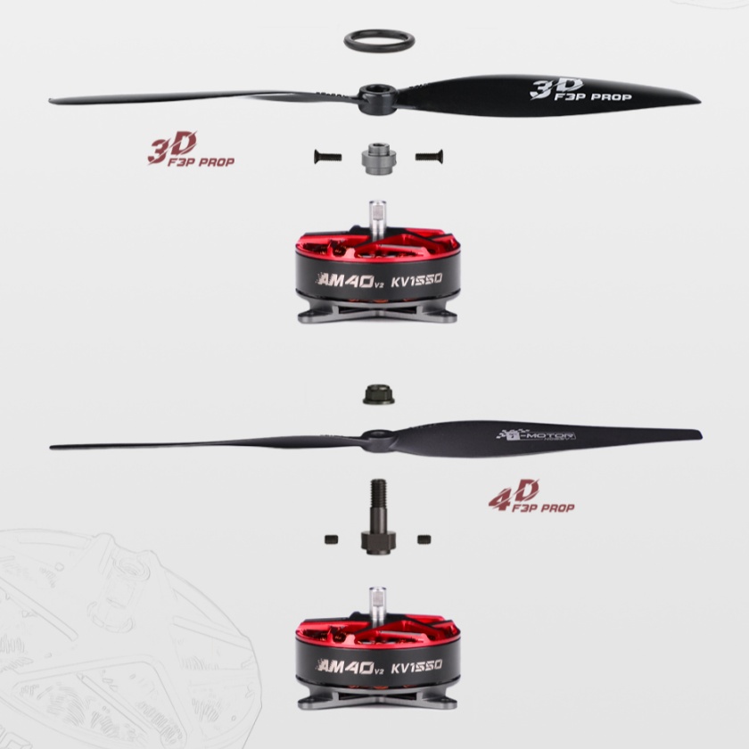 T-Hobby AM40 V2 3D/4D 2-3S Mot - Rc Hobby Motors ulasan dan harga