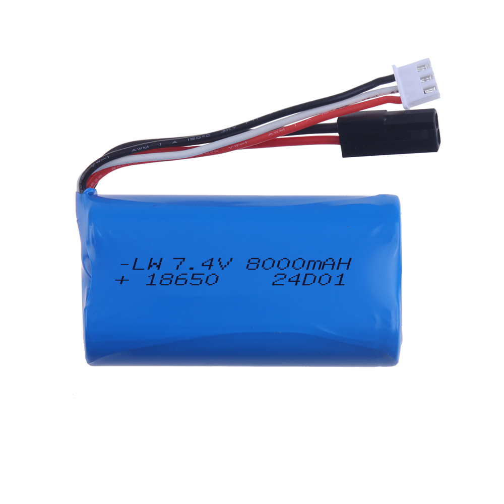 (5500 Plug) Baterai 18650 7.4V - Rc Hobby Boat ulasan dan harga