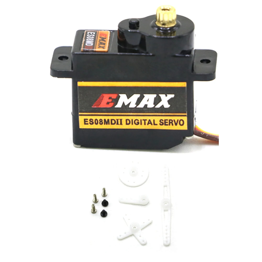 EMAX ES08MDII ES08MD II perang - Servo Metal Gear ulasan dan harga