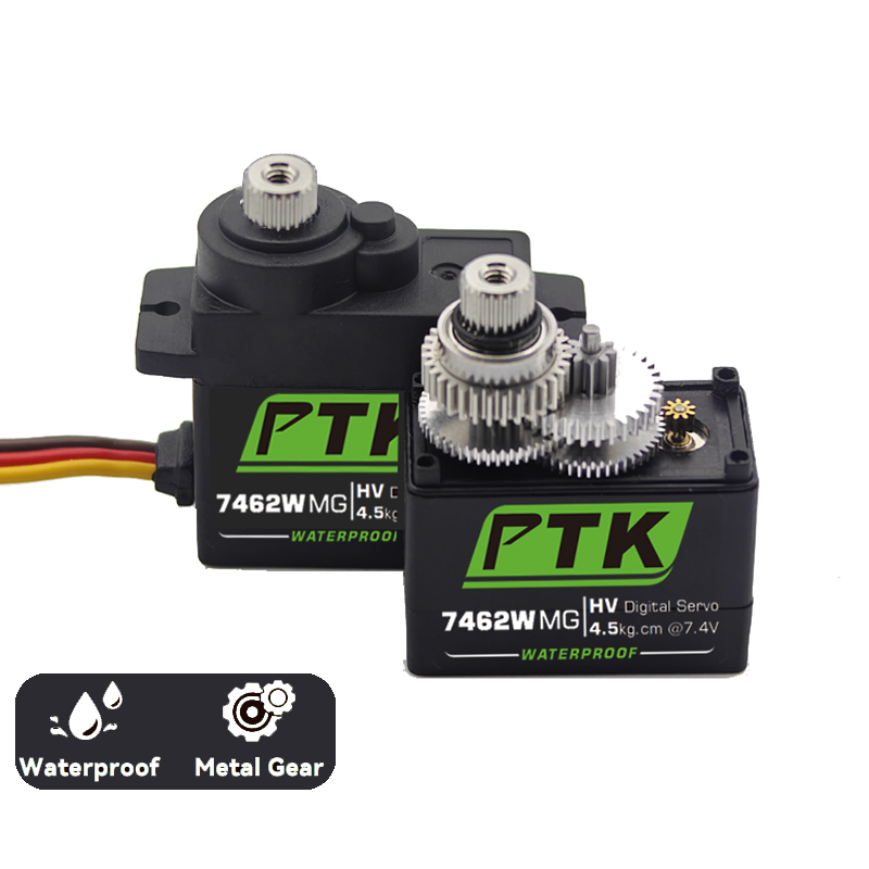 PTK 7462W MG gigi logam 9g ser - Servo Metal Gear ulasan dan harga