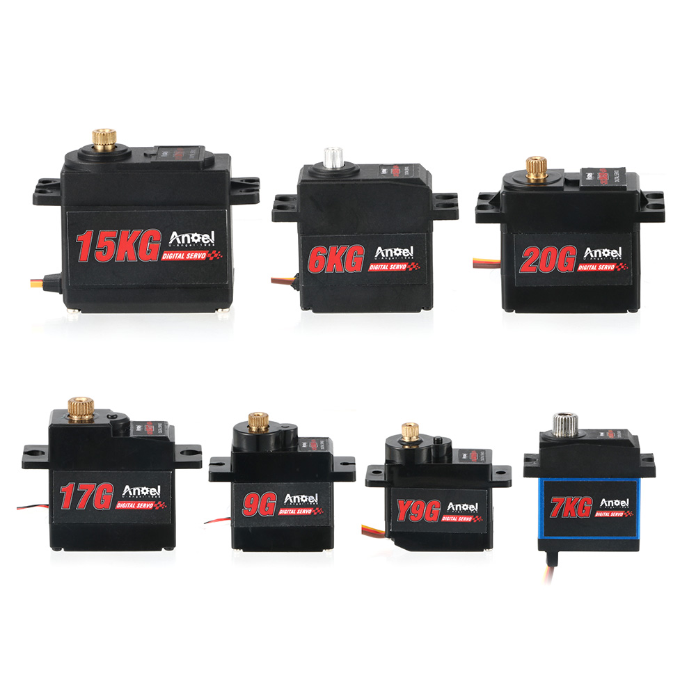 UAngel 9g 17g 20g 6kg 7kg 15kg - Servo Metal Gear ulasan dan harga