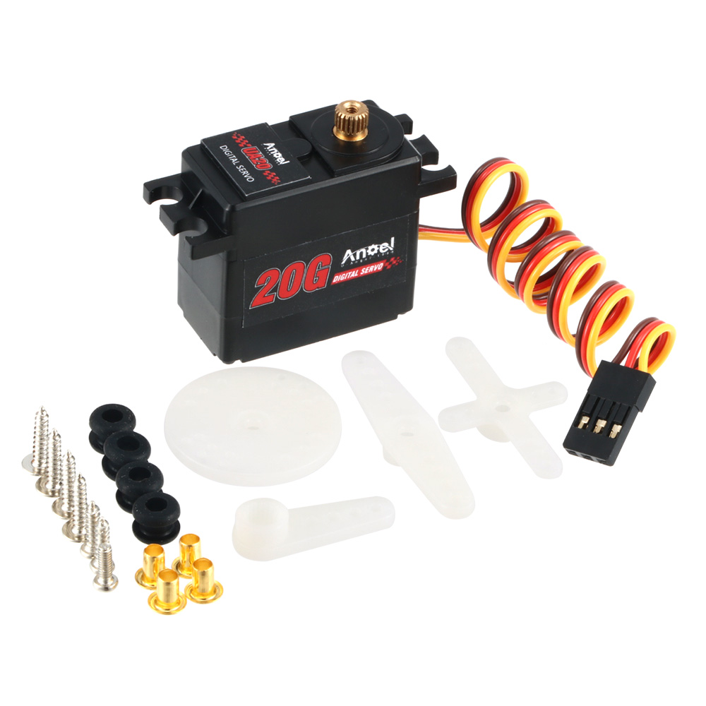UAngel 9g 17g 20g 6kg 7kg 15kg - Servo Metal Gear ulasan dan harga