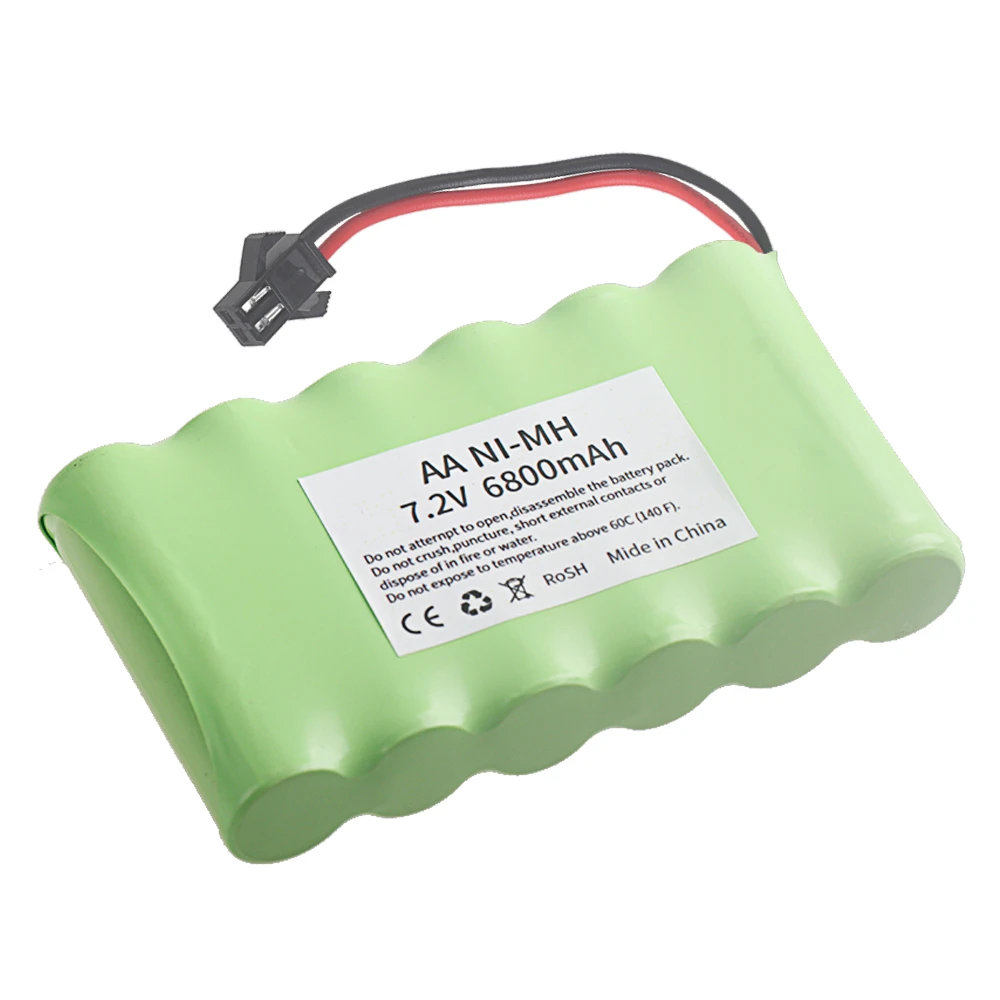 Baterai Ni-MH 7.2V 6800MAh SM  - Rc Hobby Boat ulasan dan harga