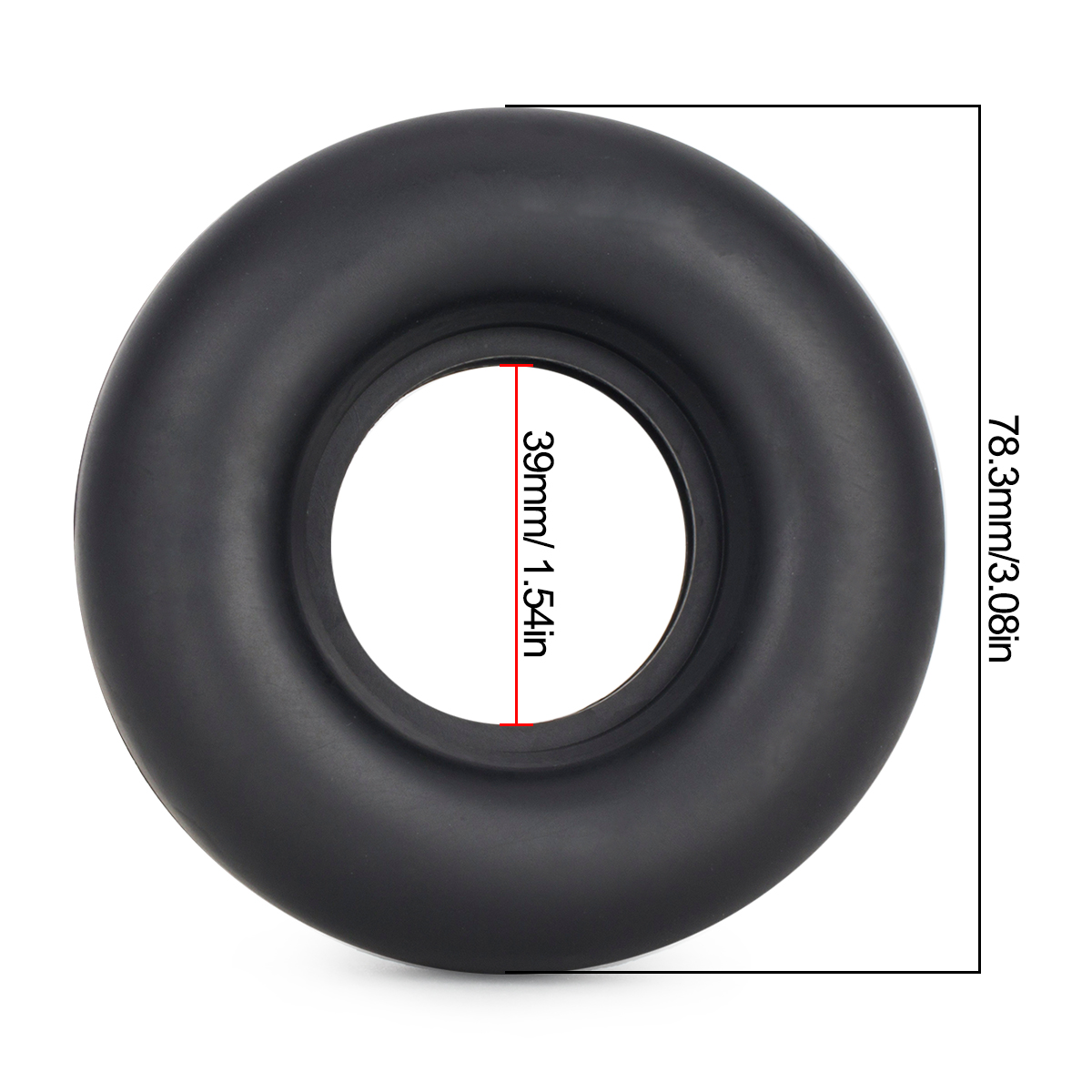4 Buah Roda Ban Karet RC denga - Rc Tire Foam Insert ulasan dan harga