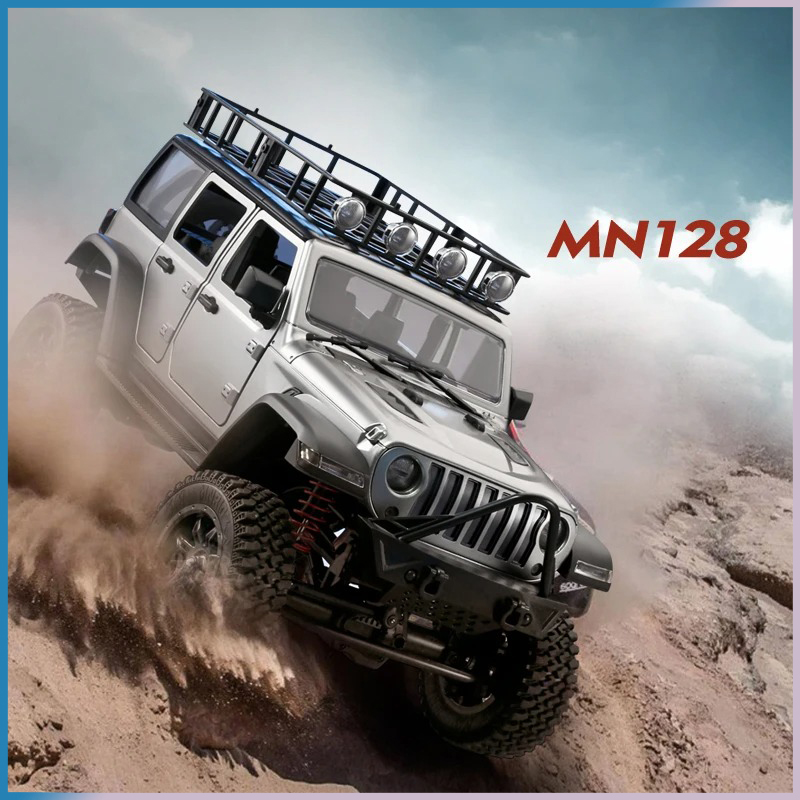Mobil RC Crawler 4x4 MN128 2.4 - Rc Hobby Tech Bali ulasan dan harga