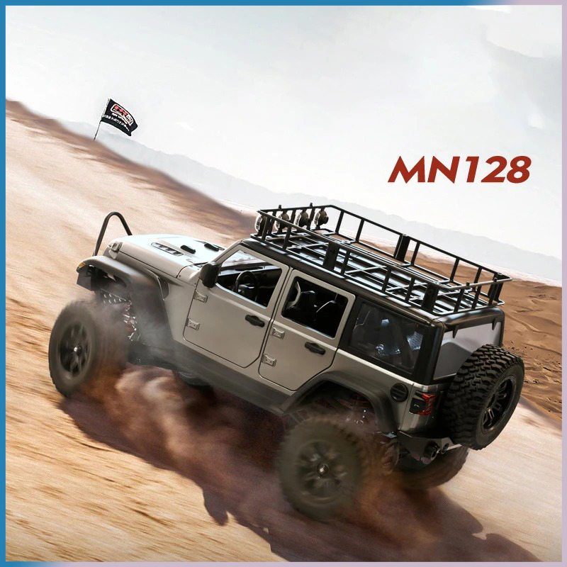 Mobil RC Crawler 4x4 MN128 2.4 - Rc Hobby Tech Bali ulasan dan harga