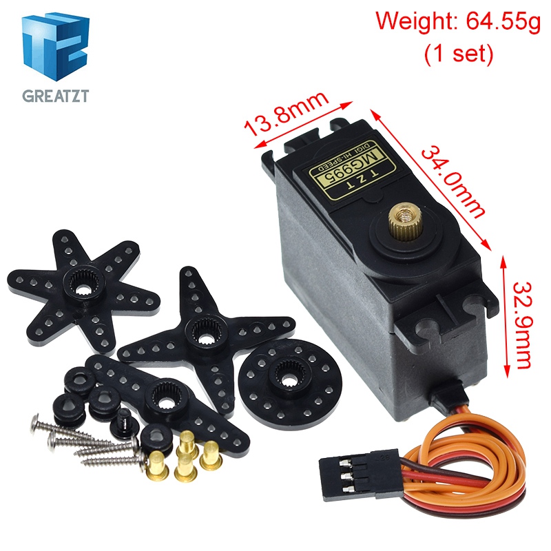 GREATZT MG995 55g servo Digita - Servo Metal Gear ulasan dan harga